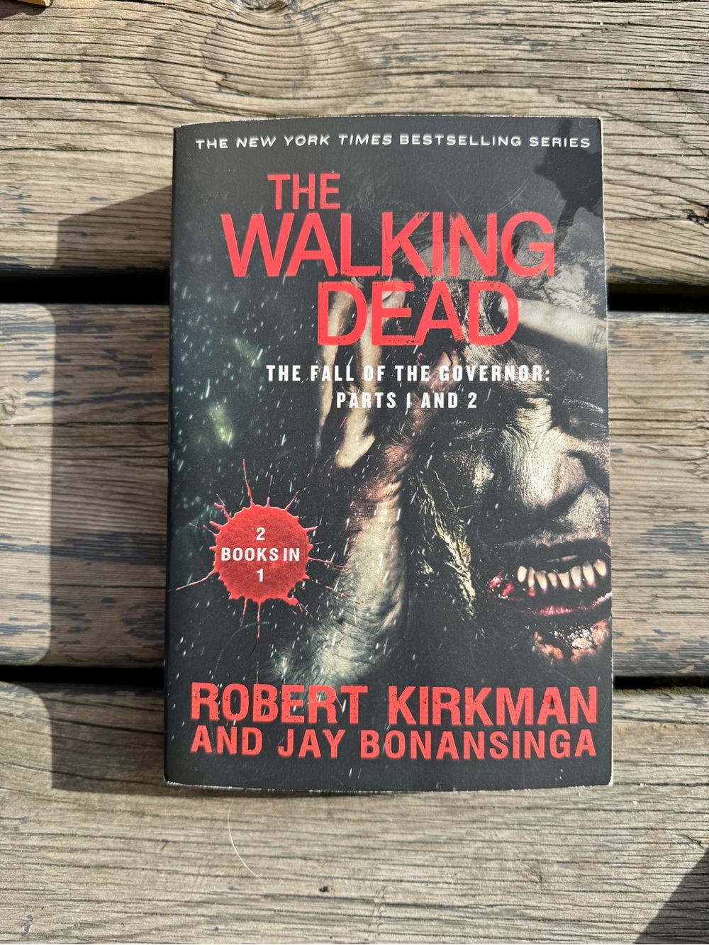 Robert Kirkman The Walking Dead: The Fall of the Governor (Black Cover)